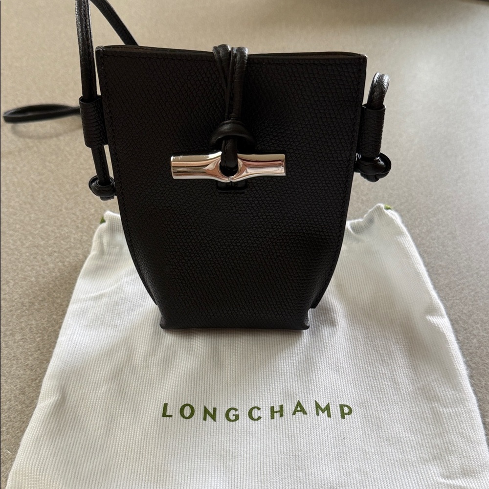 Longchamp Black Mini Bag